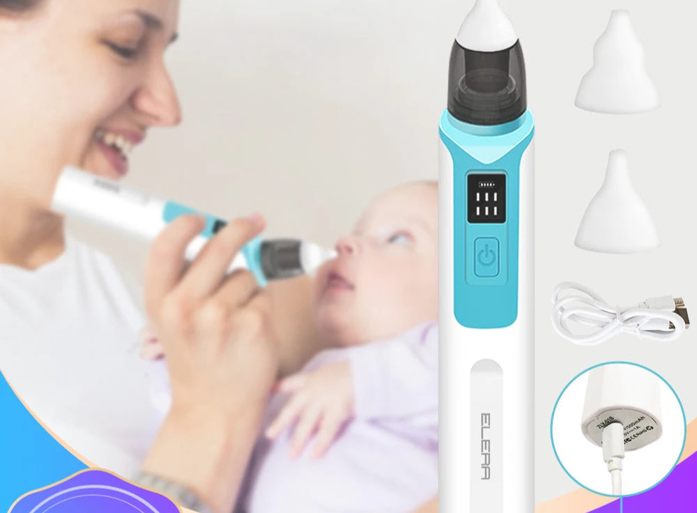 Aspirateur Nasal Électrique pour bébé • Collection Nali Care